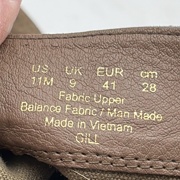 Carlos by Carlos Santana Brown Leather Wedge with Lug Sole Size 11. CM2478A - Picture 8 of 8